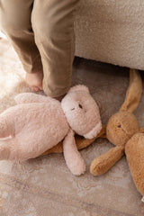 Moonie KCA2 Peluche Sonore en Coton Biologique avec Veilleuse 2.0 - Lapin Cappuccino - Moonie vendu par Veille sur toi