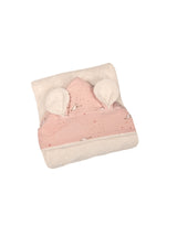 Moulin Roty 667271 Serviette de bain à capuche - Petite école de danse - Moulin Roty vendu par Veille sur toi