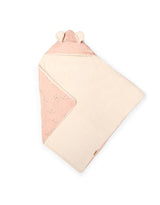 Moulin Roty 667271 Serviette de bain à capuche - Petite école de danse - Moulin Roty vendu par Veille sur toi