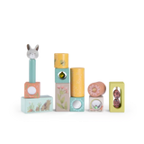 Moulin Roty 678115 Cubes d'activités - Trois petits lapins - Moulin Roty vendu par Veille sur toi