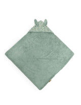 Moulin Roty 678270 Serviette de bain à capuche - Trois petits lapins - Moulin Roty vendu par Veille sur toi