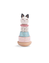 Moulin Roty 715365 Chat empilable en bois - Après la pluie - Moulin Roty vendu par Veille sur toi