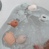 Noüka WD01 Jouet de bain animaux en silicone - Rose/Sable/Feuille/Bleu - Noüka Default vendu par Veille sur toi