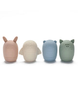 Noüka WD01 Jouet de bain animaux en silicone - Rose/Sable/Feuille/Bleu - Noüka Default vendu par Veille sur toi