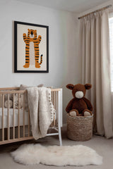 Oleka Canvas Tigre Câlin, Toile rigide encadrée vendu par Veille sur toi