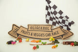 Oli & Carol L-CUCUMBER-CAR Voiture jouet en caoutchou pour bébé - Pepino le concombre - Oli & Carol vendu par Veille sur toi