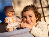 Paola Reina PR-4129 Bébé Gordis - Chandail Ourson et pantalon carreauté - Paola Reina vendu par Veille sur toi