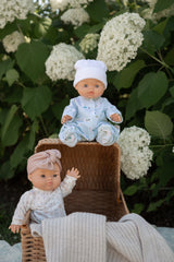Paola Reina PR-4133 Bébé Gordis - Pyjama oiseaux et chapeau blanc - Paola Reina vendu par Veille sur toi