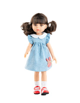 Paola Reina PR-4693 Poupée Las Amigas - Carol avec robe bleue - Paola Reina vendu par Veille sur toi