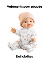 Paola Reina PR-54113 Vêtements pour poupée Gordis, Los Manus et Alex & Sonia - Pyjama faon - Paola Reina vendu par Veille sur toi
