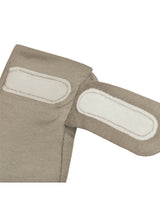 Perlimpinpin ⚜ BB614-TAUPE Mitaines anti-égratignures bambou - Uni Taupe - Perlimpinpin vendu par Veille sur toi