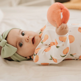 Petit Lem Dormeuse en coton biologique - Pêches - Petit Lem vendu par Veille sur toi