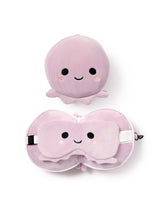 Relaxeazzz CUSH284 Oreiller et Masque de Voyage 2-en-1 - Pieuvre - Relaxeazzz vendu par Veille sur toi