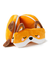 Relaxeazzz CUSH313 Oreiller et Masque de Voyage 2-en-1 - Renard - Relaxeazzz vendu par Veille sur toi