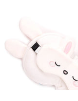 Relaxeazzz CUSH352 Oreiller et Masque de Voyage 2-en-1 - Lapin - Relaxeazzz vendu par Veille sur toi