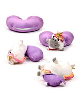 Relaxeazzz CUSH377 Coussin de Voyage 2-en-1 - Licorne - Relaxeazzz vendu par Veille sur toi
