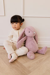 Snuggle Bunnies S10381131245 Peluche grande Pénélope le lapin - Periwinkle - Snuggle Bunnies vendu par Veille sur toi
