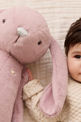 Snuggle Bunnies S10381131245 Peluche grande Pénélope le lapin - Periwinkle - Snuggle Bunnies vendu par Veille sur toi