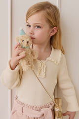 Snuggle Bunnies S10411156225 Breloque pour sac - Arthur l'ours de fête - Sky - Snuggle Bunnies vendu par Veille sur toi