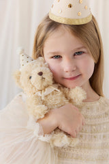Snuggle Bunnies SB-174453 Peluche Arthur l'ours de fête - Ivoire - Snuggle Bunnies vendu par Veille sur toi