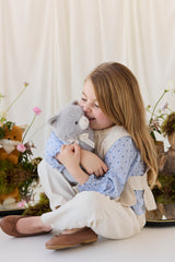 Snuggle Bunnies SB-174484 Plush - Moon the Kitty - Soft Grey - Snuggle Bunnies vendu par Veille sur toi