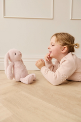 Snuggle Bunnies SB-Pen-Blo Peluche Pénélope le lapin - Blossom - Snuggle Bunnies vendu par Veille sur toi