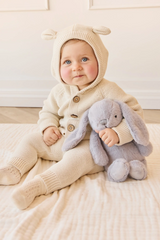 Snuggle Bunnies SB-Pen-Sil Peluche Pénélope le lapin - Silver - Snuggle Bunnies vendu par Veille sur toi
