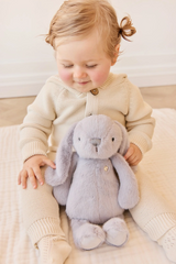 Snuggle Bunnies SB-Pen-Sil Peluche Pénélope le lapin - Silver - Snuggle Bunnies vendu par Veille sur toi