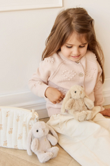 Snuggle Bunnies SB-PenKey-Bei Breloque pour sac - Pénélope le lapin - Beige - Snuggle Bunnies vendu par Veille sur toi