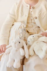 Snuggle Bunnies SB-PenKey-Mar Breloque pour sac - Pénélope le lapin - Marshmallow - Snuggle Bunnies vendu par Veille sur toi