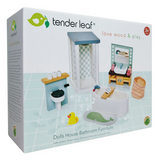 Tender Leaf Toys TL8151 Meubles pour maison de poupée - Salle de bain - Tender Leaf Toys vendu par Veille sur toi
