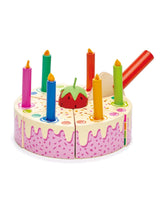 Tender Leaf Toys TL8282 Gâteau d'anniversaire arc-en-ciel - Tender Leaf Toys vendu par Veille sur toi