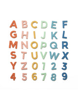 The Type Set Co. SL2SS36MRD Ensemble de 36 lettres et chiffres magnétiques - Majuscules Rêve Arc-en-ciel - The Type Set Co. vendu par Veille sur toi