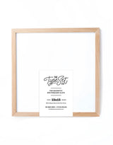 The Type Set Co. Tableau magnétique - Blanc - The Type Set Co. vendu par Veille sur toi