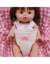 Tiny Harlow TH-CAPS-PIGING-2023 Coquille pour poupée - Vichy rose - Tiny Harlow vendu par Veille sur toi