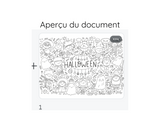 Veille sur toi ⚜ Coloriage d'Halloween "les jolis costumes" GRATUIT à télécharger! vendu par Veille sur toi