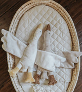 Veille sur toi ⚜ DD-030-01 Doudou Oie - Gilbert sable - Veille sur toi vendu par Veille sur toi
