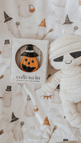 Veille sur toi ⚜ VL-078-00 Veilleuse Halloween - Monsieur Citrouille - Veille sur toi vendu par Veille sur toi