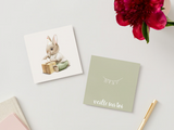 Veille sur toi ⚜ VST-CARTE-013 Carte de souhaits - Petit lapin - Veille sur toi vendu par Veille sur toi