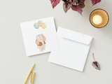 Veille sur toi ⚜ VST-CARTE-020 Carte de souhaits - Éléphant - Veille sur toi vendu par Veille sur toi