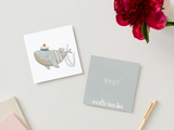 Veille sur toi ⚜ VST-CARTE-021 Carte de souhaits - Baleine - Veille sur toi vendu par Veille sur toi