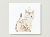 Veille sur toi ⚜ VST-CARTE-023 Carte de souhaits - Sammy le chat - Veille sur toi vendu par Veille sur toi