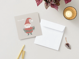 Veille sur toi ⚜ VST-CARTE-046 Carte de souhaits de Noël - Père Noël décontracté - Veille sur toi vendu par Veille sur toi