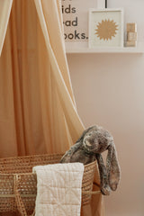 Veille sur toi ⚜ VST-CIEL-TOILE-BEIGE Ciel de lit en coton - Beige - Veille sur toi vendu par Veille sur toi