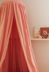 Veille sur toi ⚜ VST-CIEL-TOILE-ROSE Ciel de lit en coton - Rose antique - Veille sur toi vendu par Veille sur toi