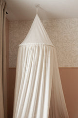 Veille sur toi ⚜ VST-CIEL-VOILE-SABLE Ciel de lit en voile - Sable doux - Veille sur toi vendu par Veille sur toi