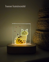 Veille sur toi ⚜ VST-LTC-011 Lampe de table complète - Montgolfière rose - Veille sur toi vendu par Veille sur toi