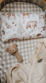 Veille sur toi VST-TO-DUO-BOISE Ensemble duo taie et oreiller pour enfant - Les amis du boisé - Veille sur toi vendu par Veille sur toi