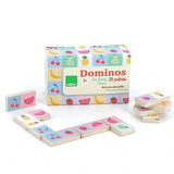 Vilac v7120 Jeu de domino réversible - Fruits et légumes - Vilac vendu par Veille sur toi