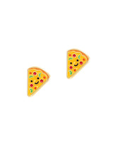 Boucles d'oreilles en émail - Pizza Default marque  Girl Nation vendu par Veille sur toi